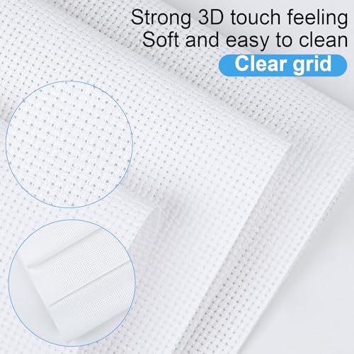 16PCS Cross Stitch Fabric (16 Count)