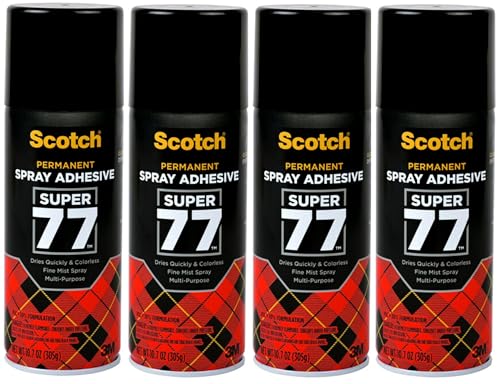 Super 77 Multipurpose Adhesive Spray (4 Count)
