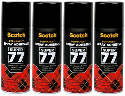 Super 77 Multipurpose Adhesive Spray (4 Count)