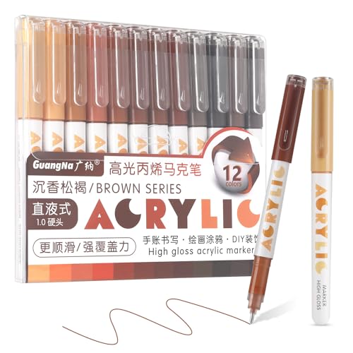Acrylic Gel Pens (12 Count)