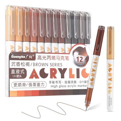 Acrylic Gel Pens (12 Count)