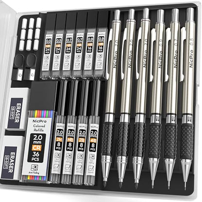 Art Mechanical Pencil Set in Storage Case (4 Count)