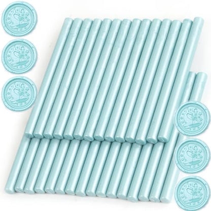 Water Blue Wax Seal Sticks