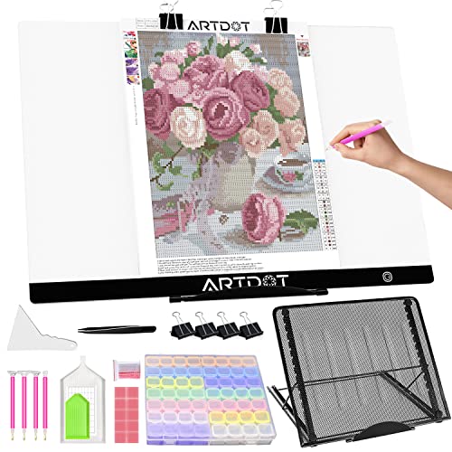 A2 LED Light Pad for Diamond Painting USB Powered Light Board Kit