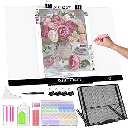 A2 LED Light Pad for Diamond Painting USB Powered Light Board Kit