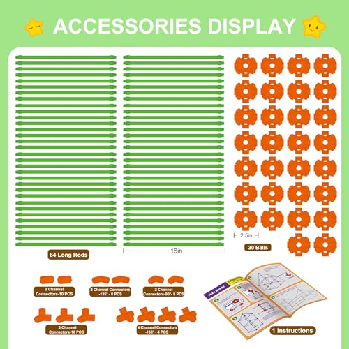 Fort Building Kit for Kids