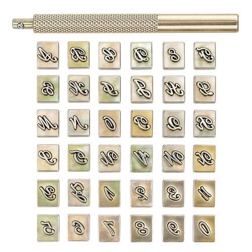 37 Pieces Leathercarft Stamping Tool Set