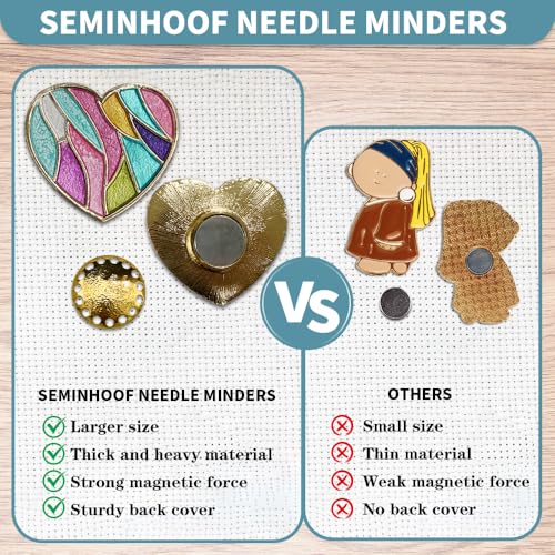 Magnetic Needle Minder Magnet Embroidery Accessories and Supplies Embroidery Needle Holder Cross Stitch Holder Needlework Supplies