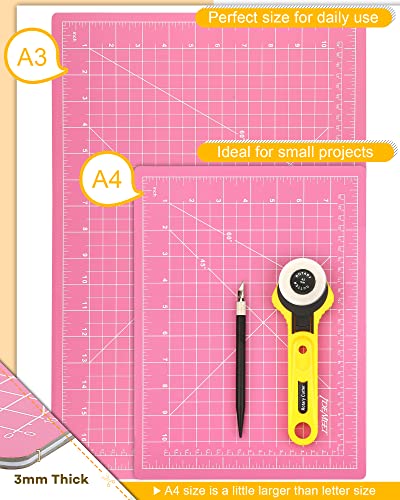 Density upgraded 9"x12" Self Healing Cutting Mat