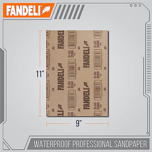 Waterproof Sandpaper (25 Count)