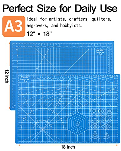 Density upgraded 18"x12" Self Healing Cutting Mat