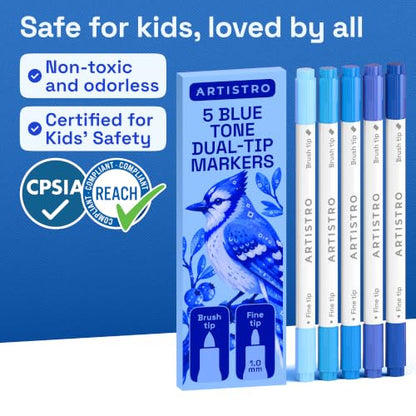 5 Blue Tones Dual (5 Count)