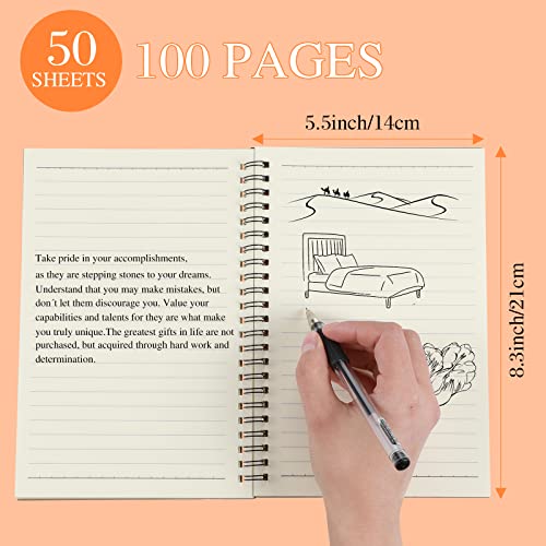 36 Pcs Spiral Notebooks