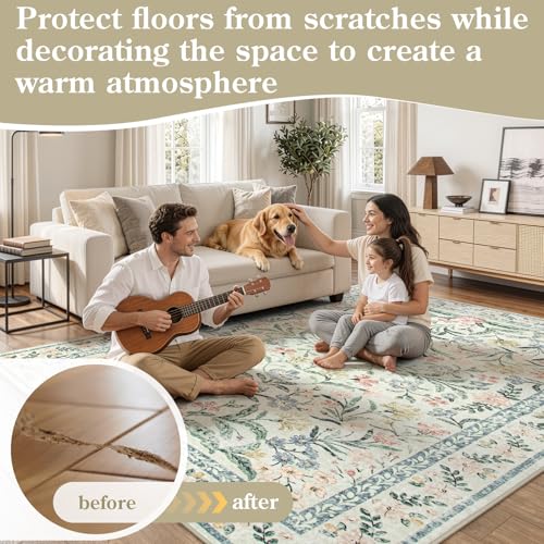 Washable Area Rugs 6x9