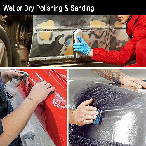 9x3.6 inch Sandpaper (30 Count)