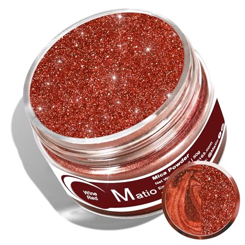 Wine Red Mica Powder for Epoxy Resin