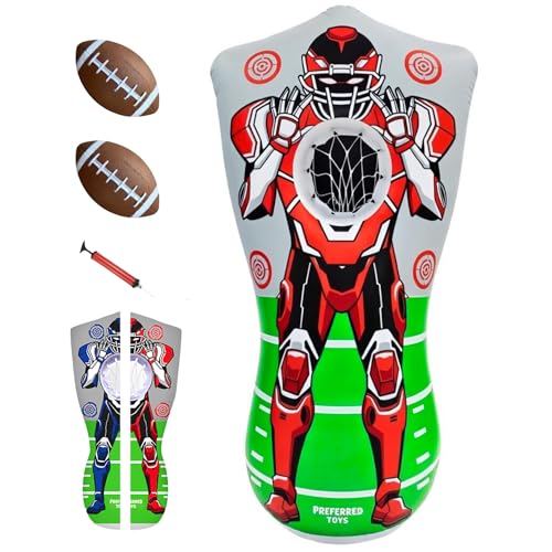 65 Inch Inflatable Football Target for Kids