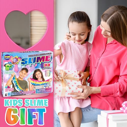 33 Cups Jumbo Slime Kit for Kids