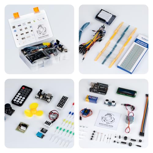 UNO R3 Project Super Starter Kit with PDF Tutorial for Beginners