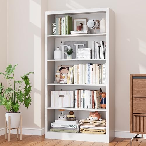5 Shelf Metal Bookcase