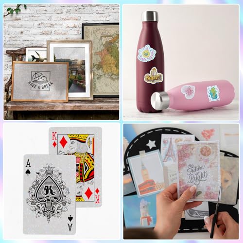 36 Sheets Holographic Sticker Paper