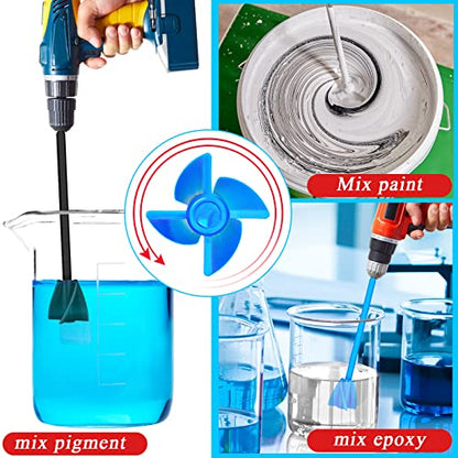 12 Pieces Paint Mixer Drill Attachment