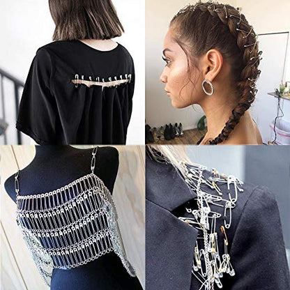500 Pcs ZIPCCI 1.5 inch Safety Pins