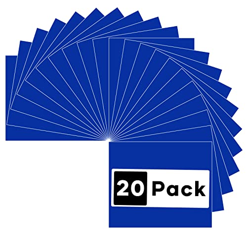 Royal Blue HTV Heat Transfer Vinyl (20 Count)