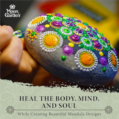 MoonGarden Mandala Rock Painting Kit