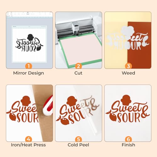 Orange Heat Transfer Vinyl