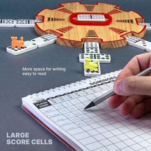 Extra Large Mexican Train Score Pads 11.3x7.9 in
