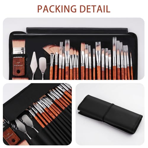 26pcs Paint Brush Set (26 Count)