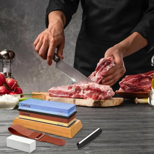 Knife Sharpening Stone Set (8 Count)