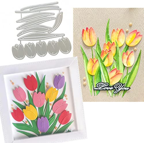 Cutting Dies Metal Stencils Scrapbooking Tools Flowers Lace Frame DIY Embossing Template for Paper Card Making Album Arts Crafts Supplies