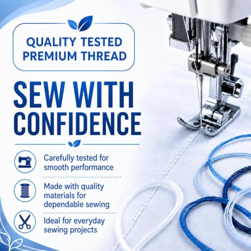 3000 Yards Navy Blue Sewing Thread (36000 Foot)