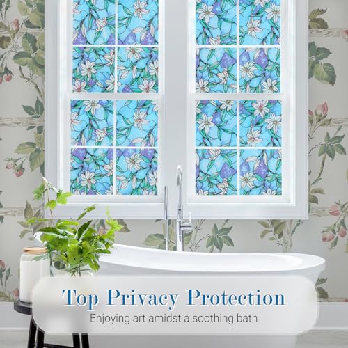 Stained Glass Window Privacy Film (19.38 Sq Ft)