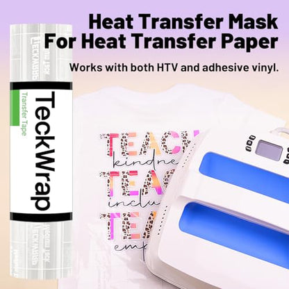 Clear Transfer Tape for Vinyl (10 Foot)