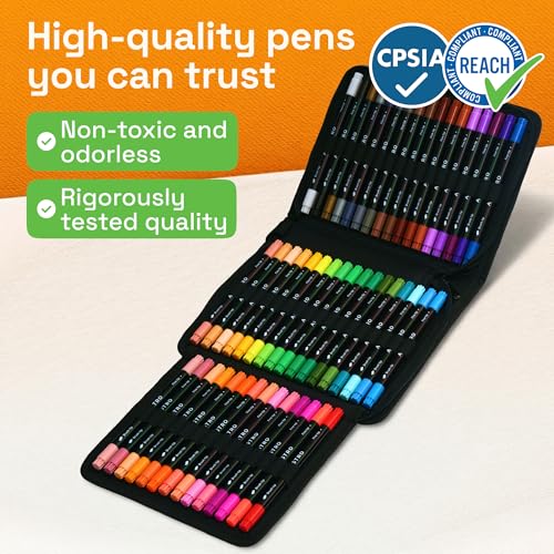 48 Acrylic Paint Markers (48 Count)