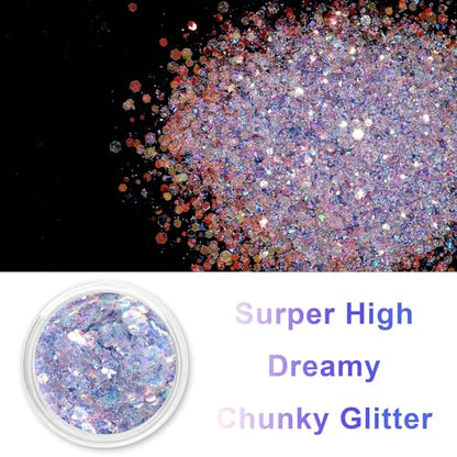 Opal Chunky Glitter