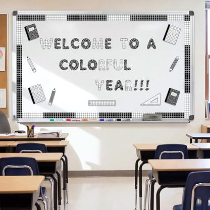 221 Pcs Composition Notebook Bulletin Board Letters for Classroom (221 Count)