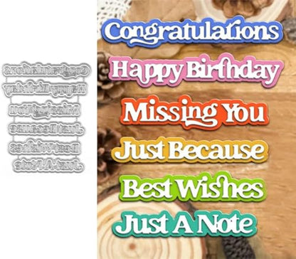 Cutting Dies for Card Making Metal Scrapbooking Die
