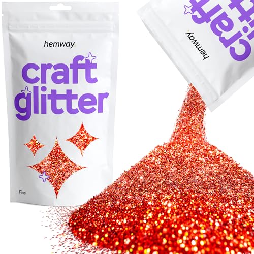 Craft Glitter Red Holographic 100g Fine Glitter (3.5 Ounce)