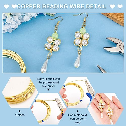 14K Gold Plated Square Copper Wire