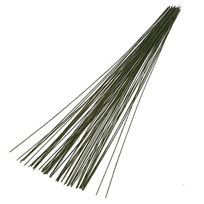 26 Gauge Dark Green Floral Wire for Flower Wrap16 inch (66.77 Foot)