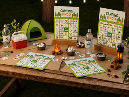 Camping Bingo Game