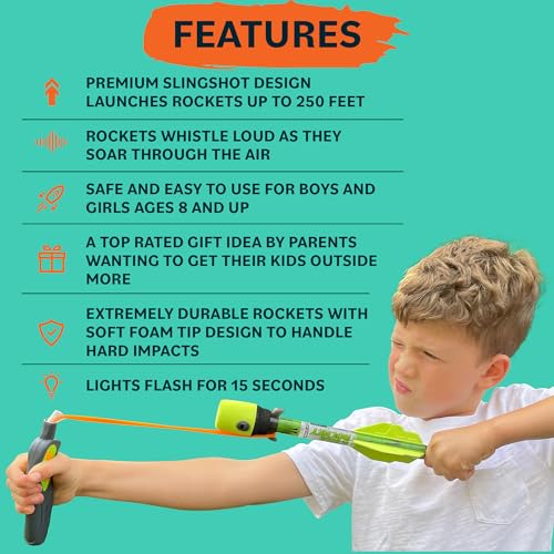Light Up Foam Rocket Toys for Kids