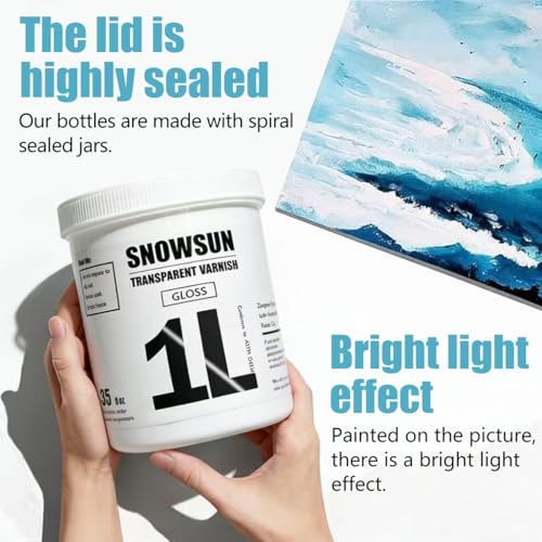 High Gloss Varnish for Acrylic Painting (42.4 Count)