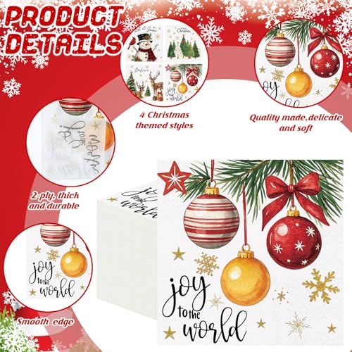 200 Pcs Christmas Napkins (200 Count)