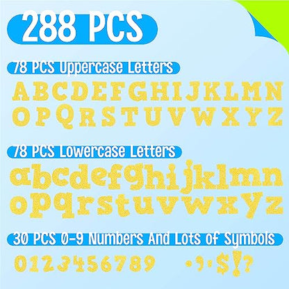 288 PCS Alphabet Combo Set