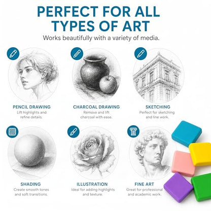 24 Pack Kneaded Erasers (24 Count)